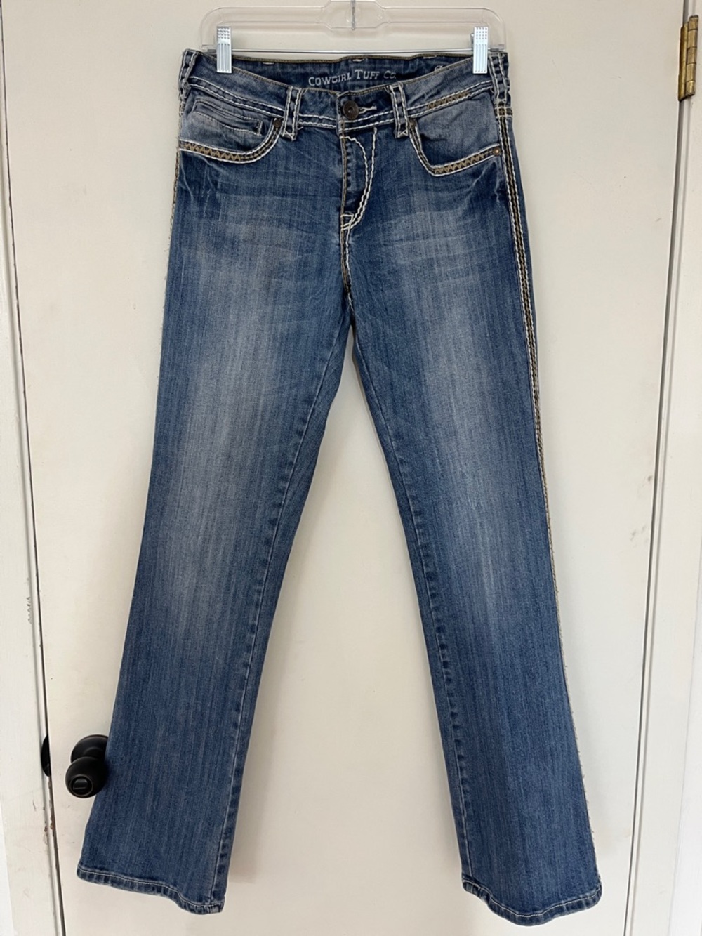 Cowgirl Tuff Medium Blue Women's Jeans